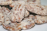 Amaretto Frosted Pecans - 12 oz Bag