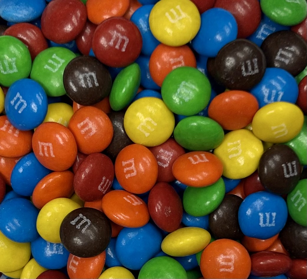 Large Bowl of M&M's